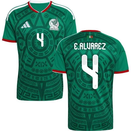 S.GIMENEZ #11 Mexico Home Jersey 2026 World Cup – Green – Kids Kit Set — view 2