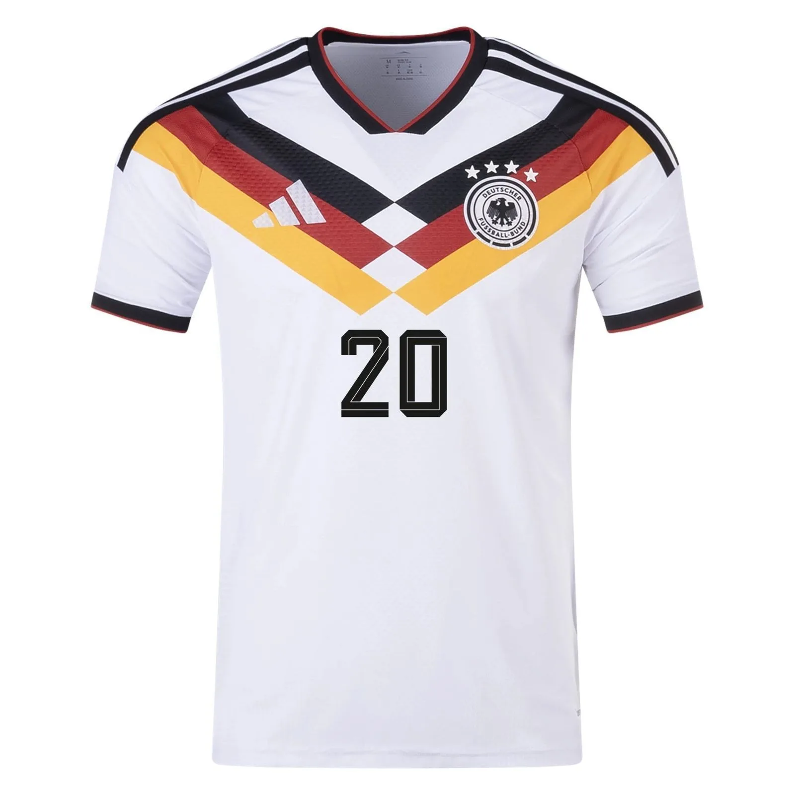 Serge Gnabry Germany Home Jersey 26/27 – White – Authentic — view 3