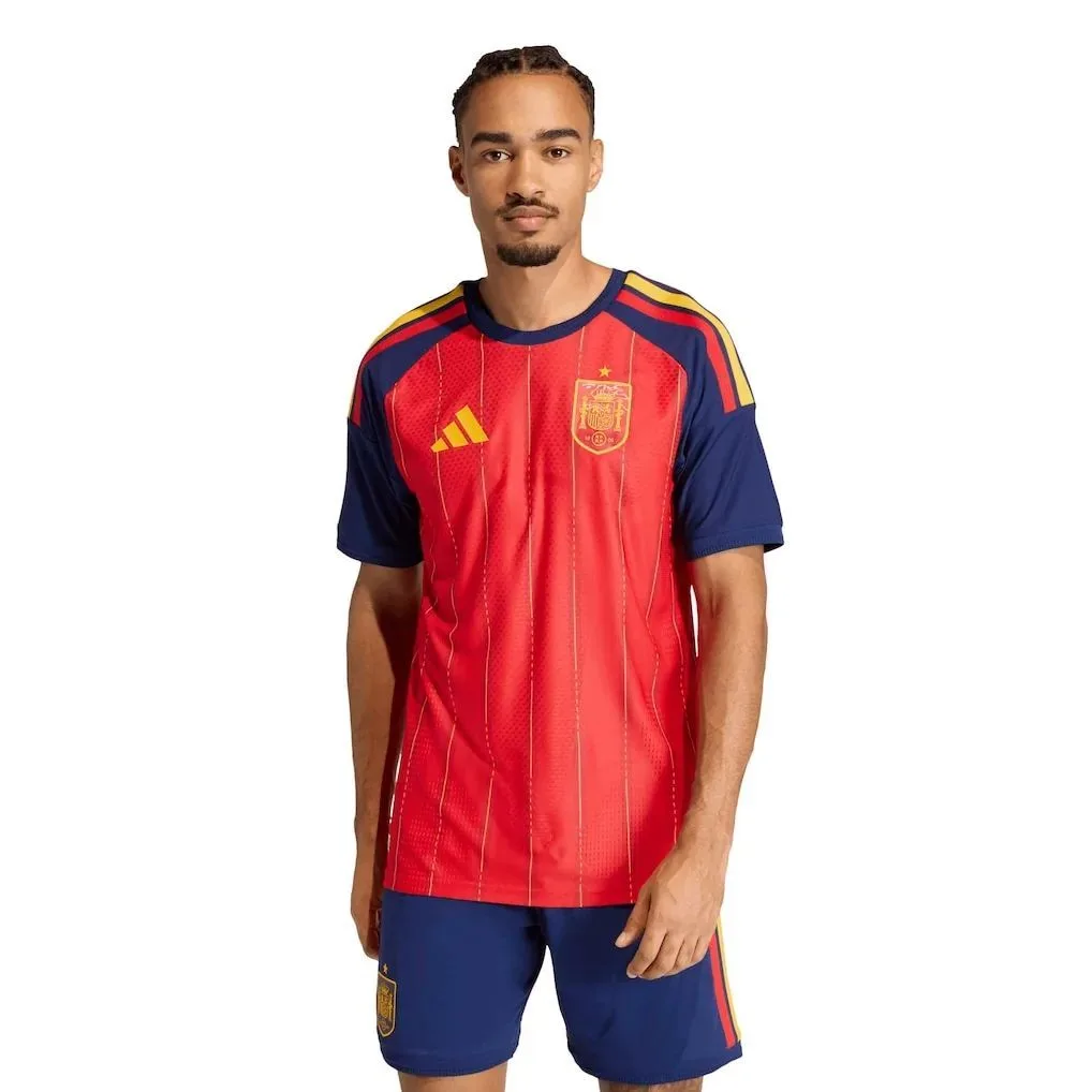 Lamine Yamal #19 Spain Home Jersey 2026 – Red – Authentic