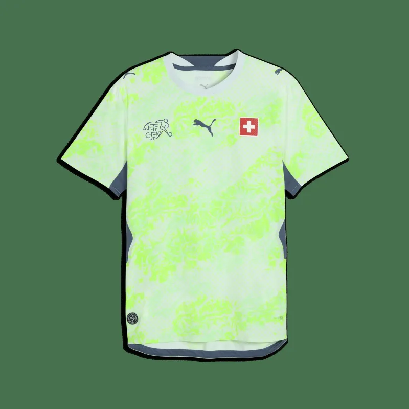 Switzerland Away Jersey 26/27 – Green – Authentic