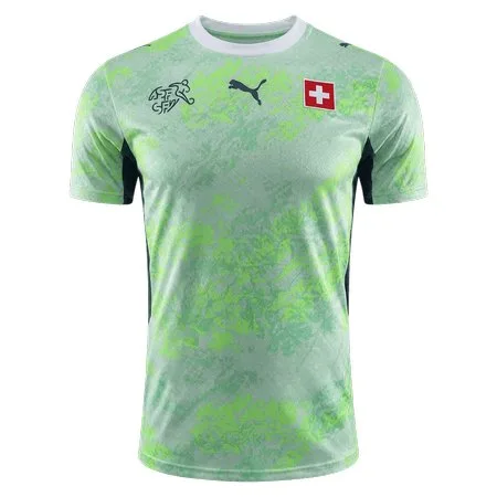 Switzerland Away Jersey 2026 World Cup – Green