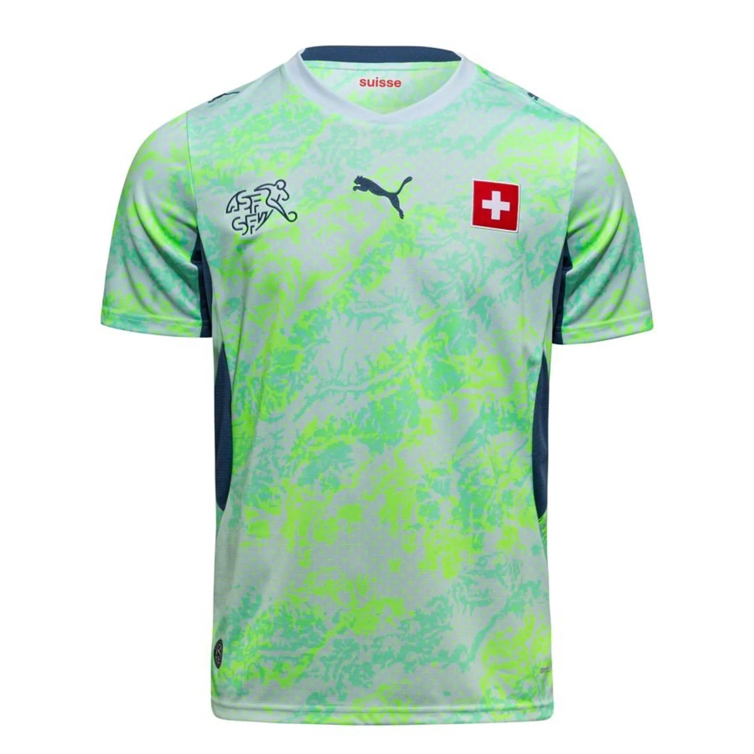 Switzerland Away Jersey 2026 World Cup – Green — view 2